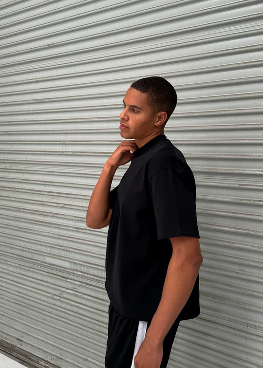 Box Tee black T shirt