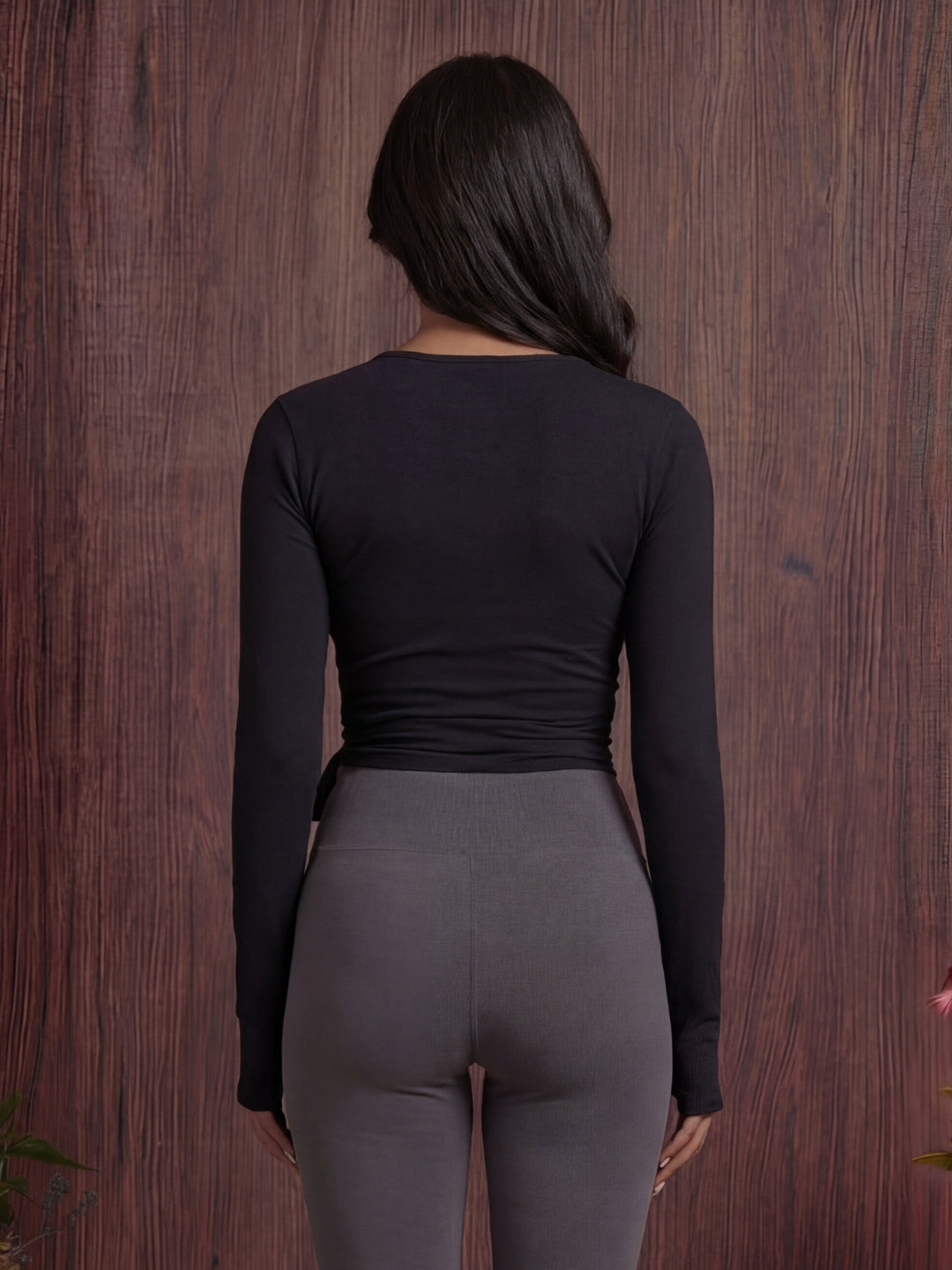 Soft Ballet Wrap Top