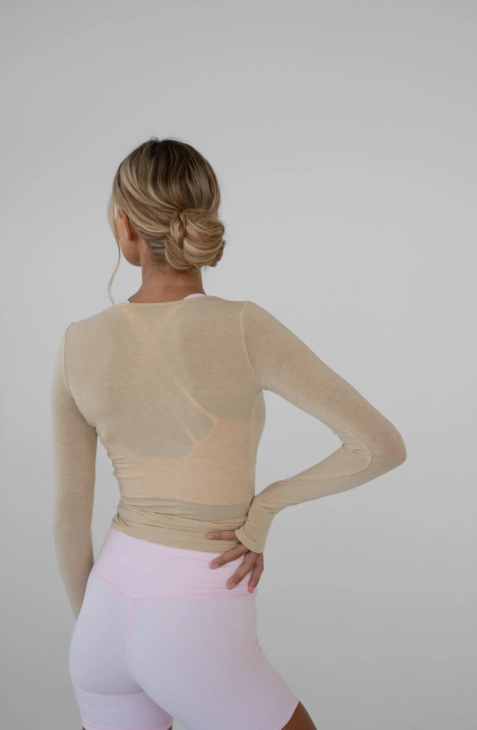 Soft Ballet Wrap Beige