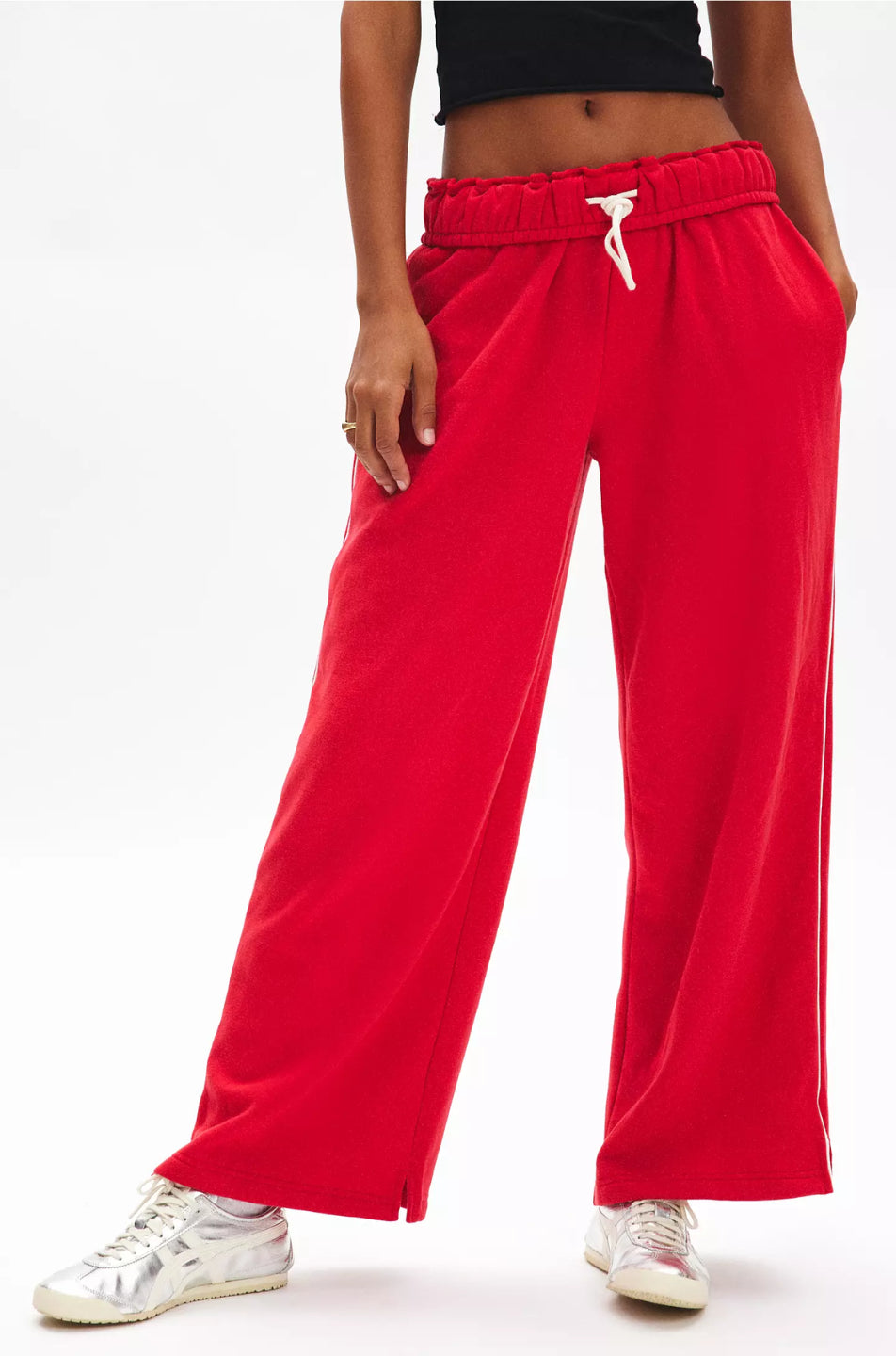 Red Baggy Sweatpant