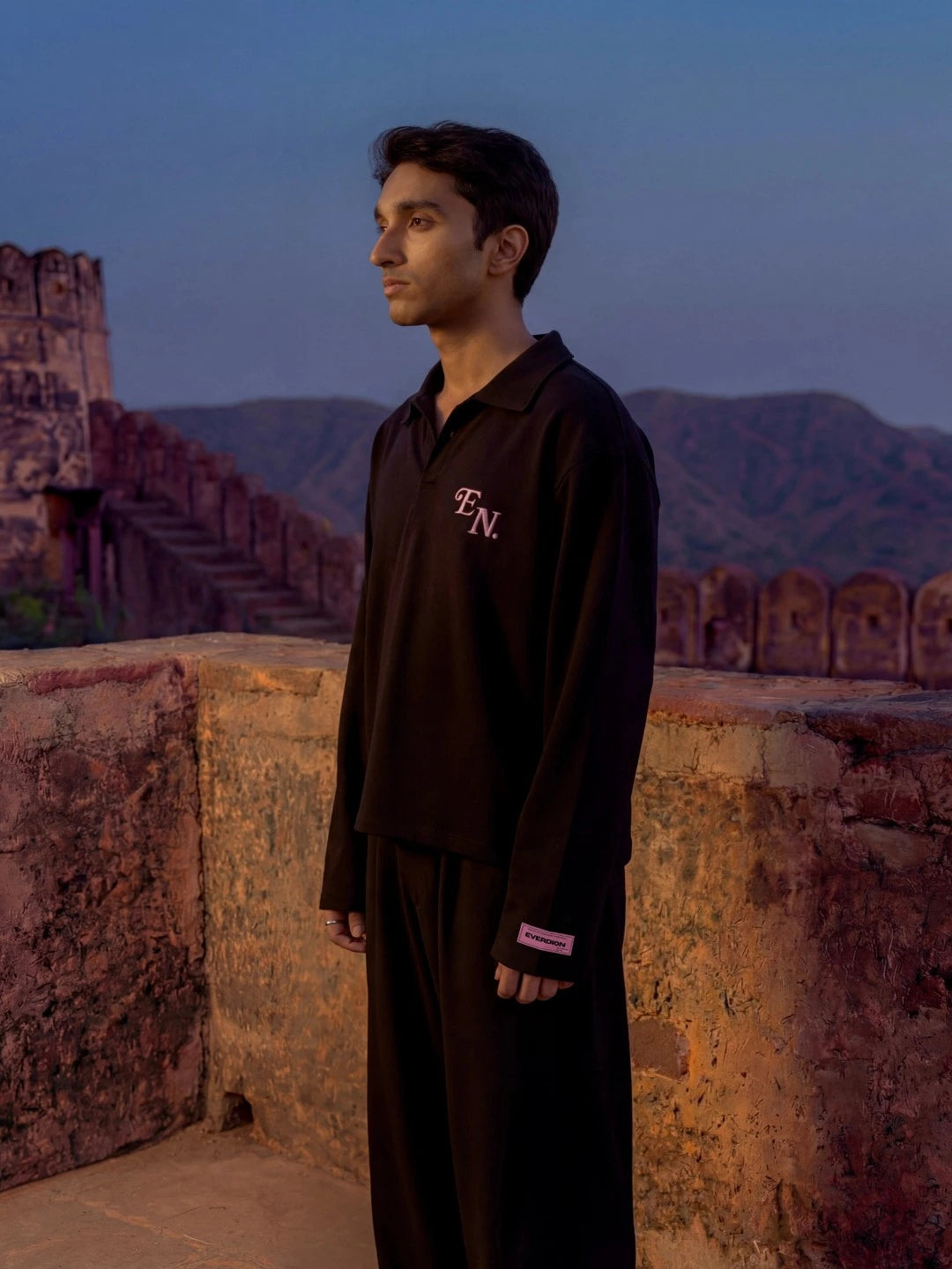 Signature Polo Sweatshirt