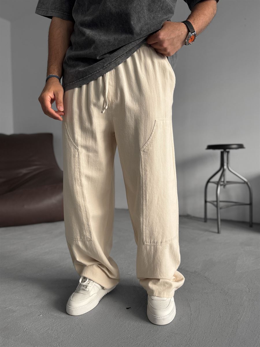 Trucker Pants Beige