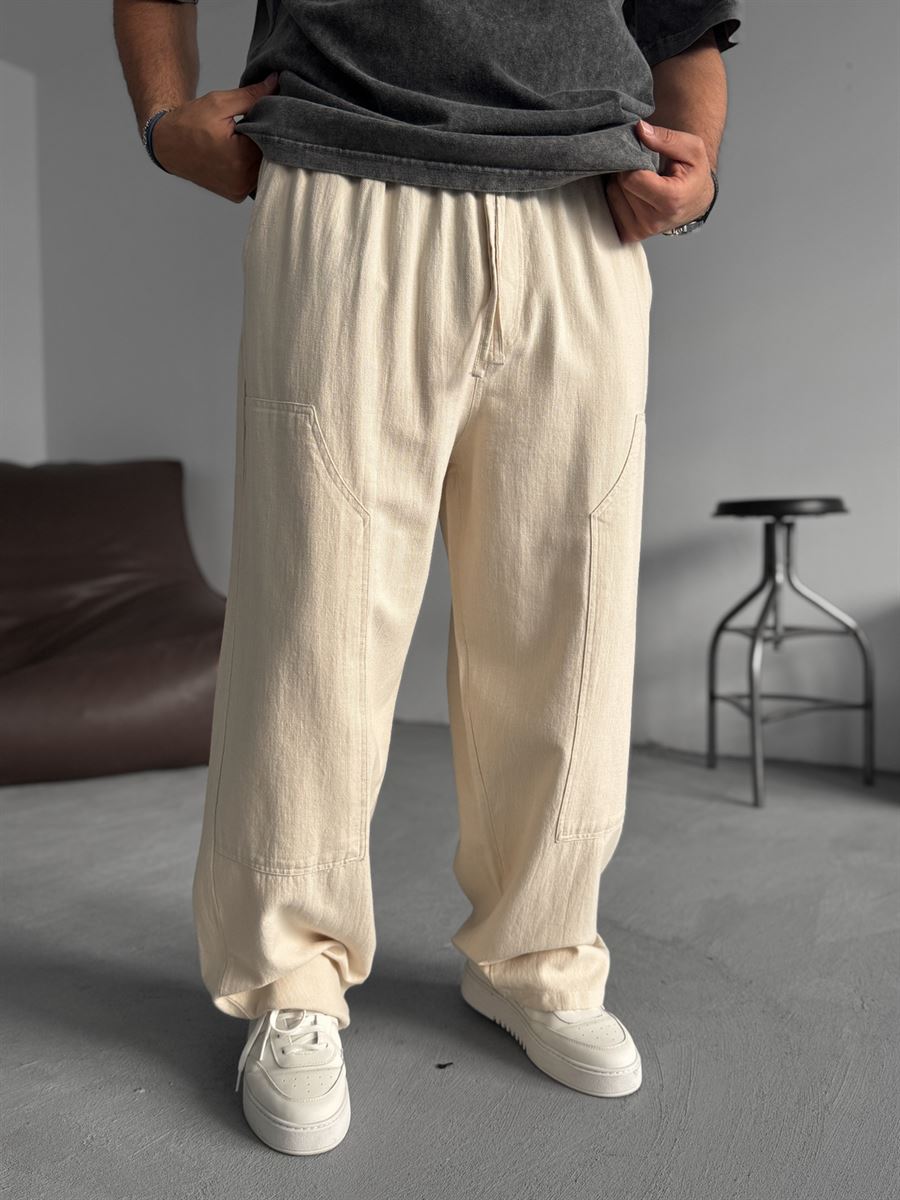 Trucker Pants Beige