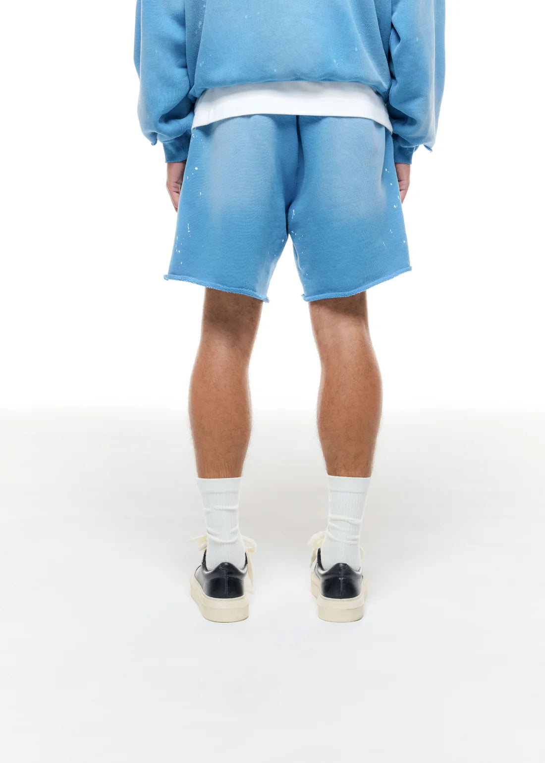 Distressed Shorts Blue