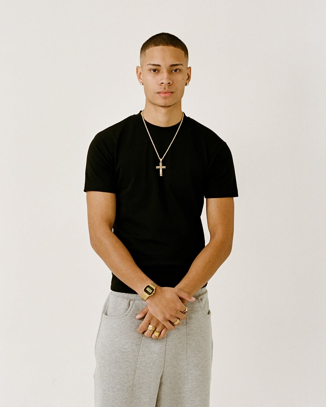 Fitted Black Tshirt