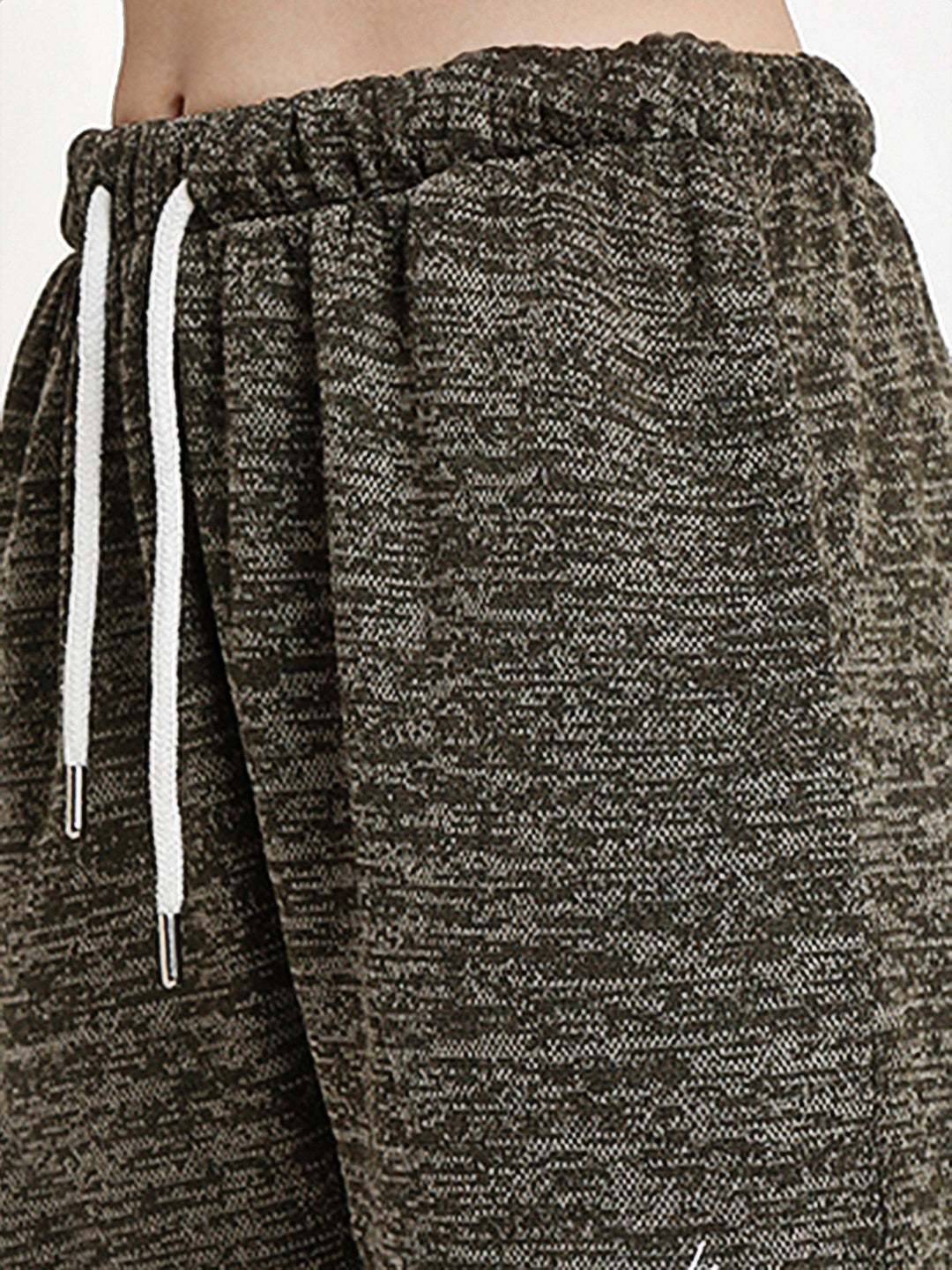 green acid wash loose fit jogger pants with a drawstring waistband with pocket