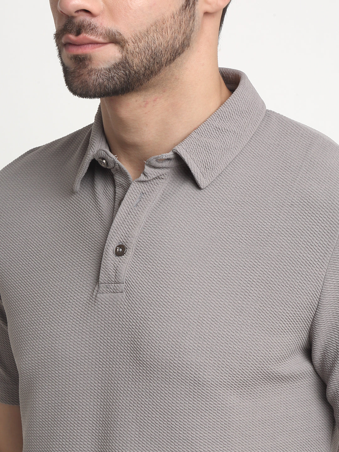 Grey Polo Tshirt