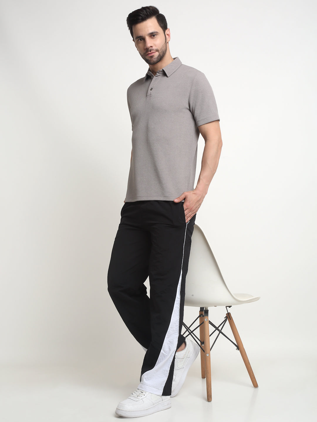 Grey Polo Tshirt