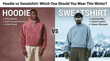 Hoodie vs Sweatshirt: Which One Should You Wear This Winter?