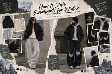 How to Style Sweatpants for Winter: Outfit Ideas for Men and Women