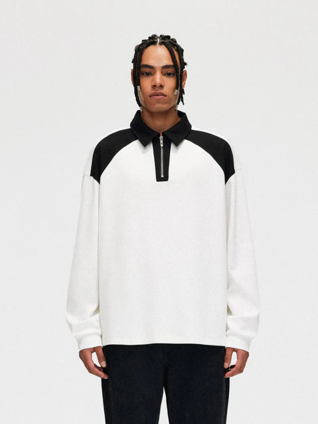 Race Long Sleeve Polo Tee