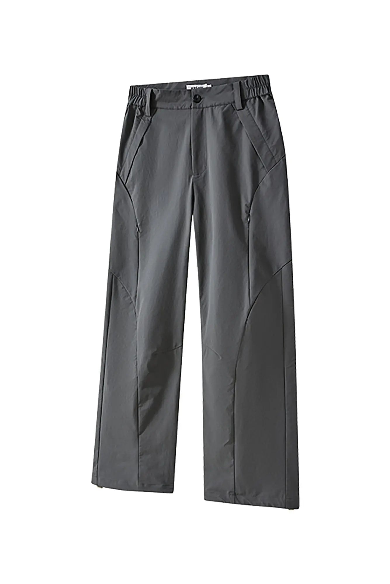 Everdion Kevil Nylon Pant, dark grey with two side pockets 
