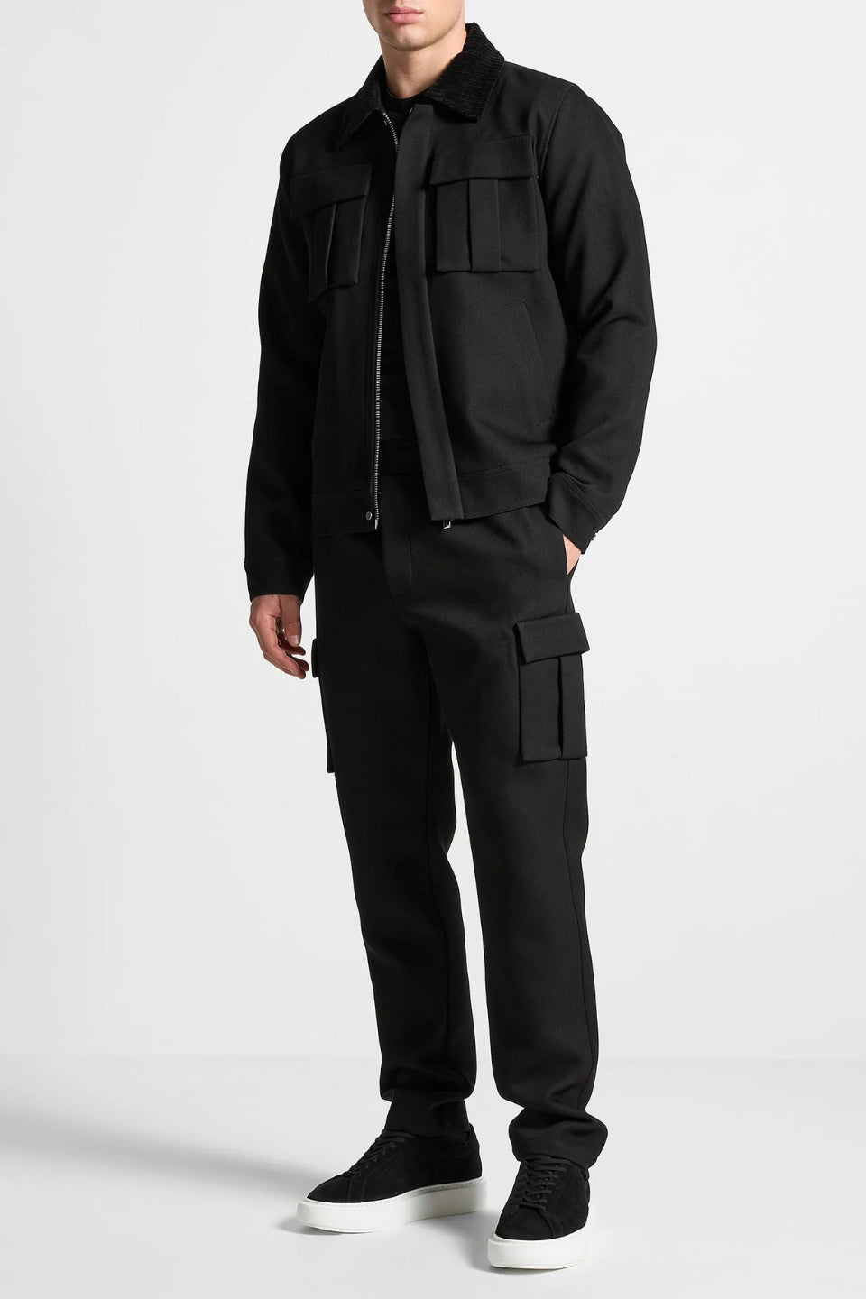 Black Cargo Pants