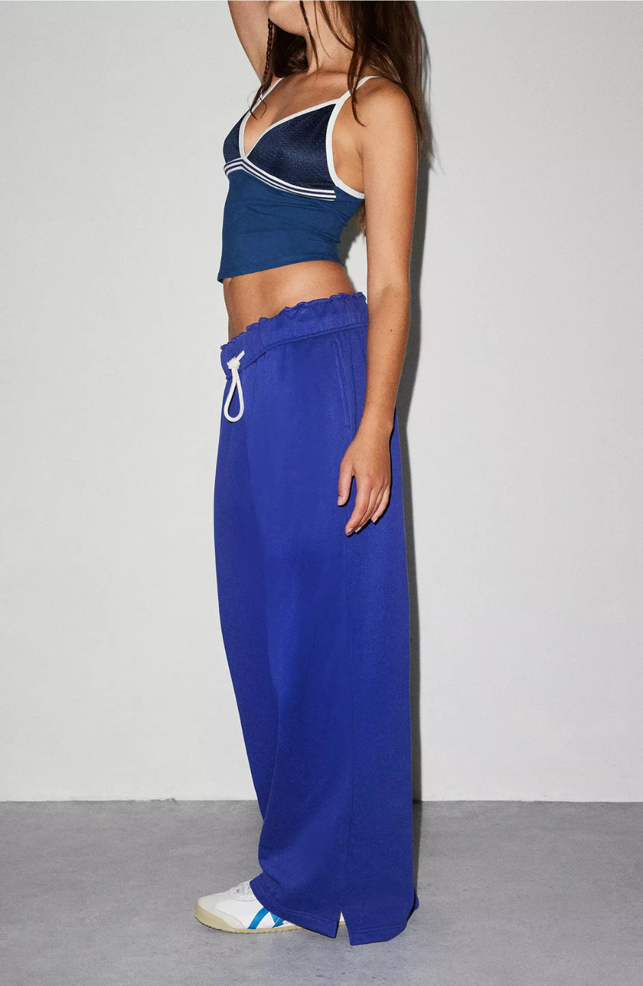 Blue Baggy Sweatpant