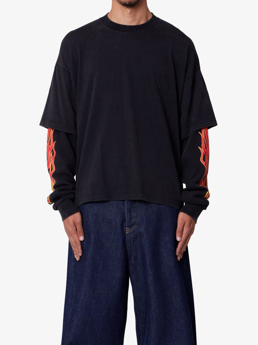 Flame Double Layer Tee (Pre-Launch)
