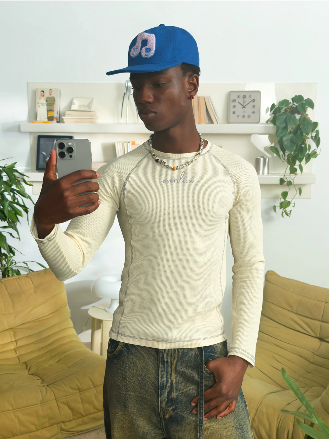 Waffle Long Sleeve Tee ( Pack of 2 )
