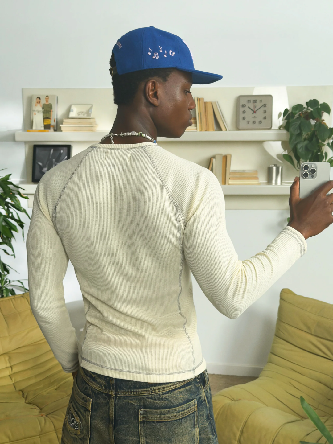 Waffle Long Sleeve Tee ( Pack of 2 )