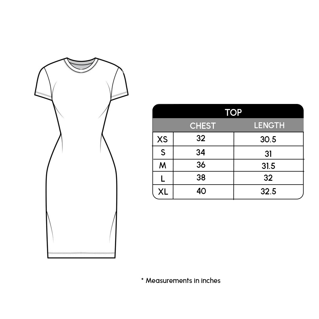 Size chart for Business Dress