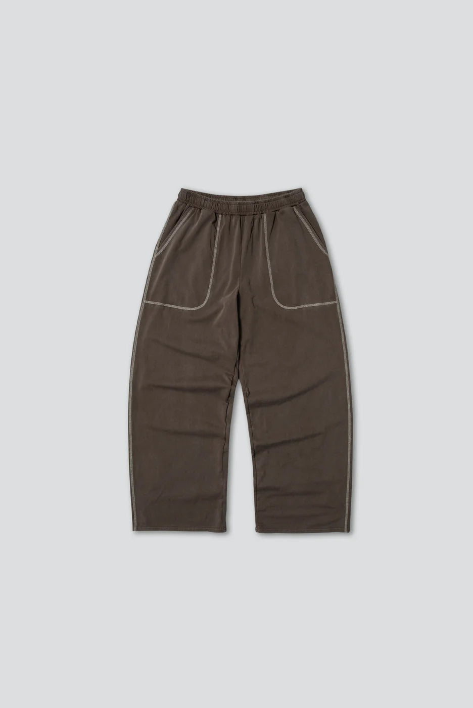 Brown sweatpants