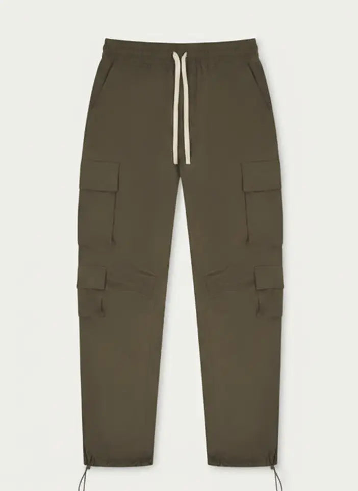 Rodeo Olive Cargo Pant with adjustable drawstring and pant with pockets