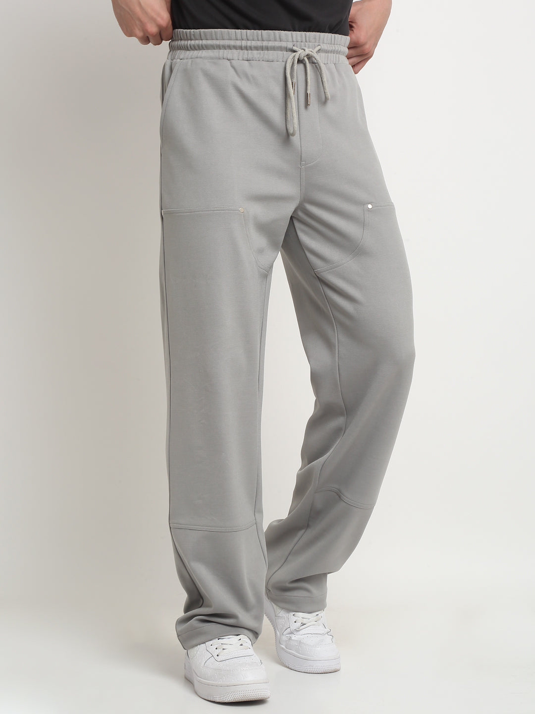 Grey rivet straight tracks