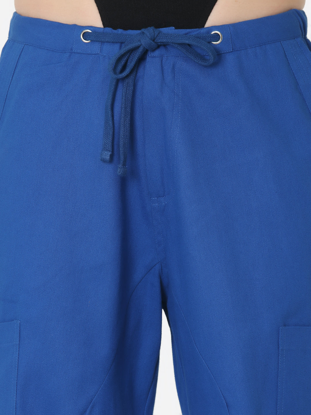 Blue Twill Parachute Pant