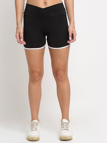 Black Active Running Shorts