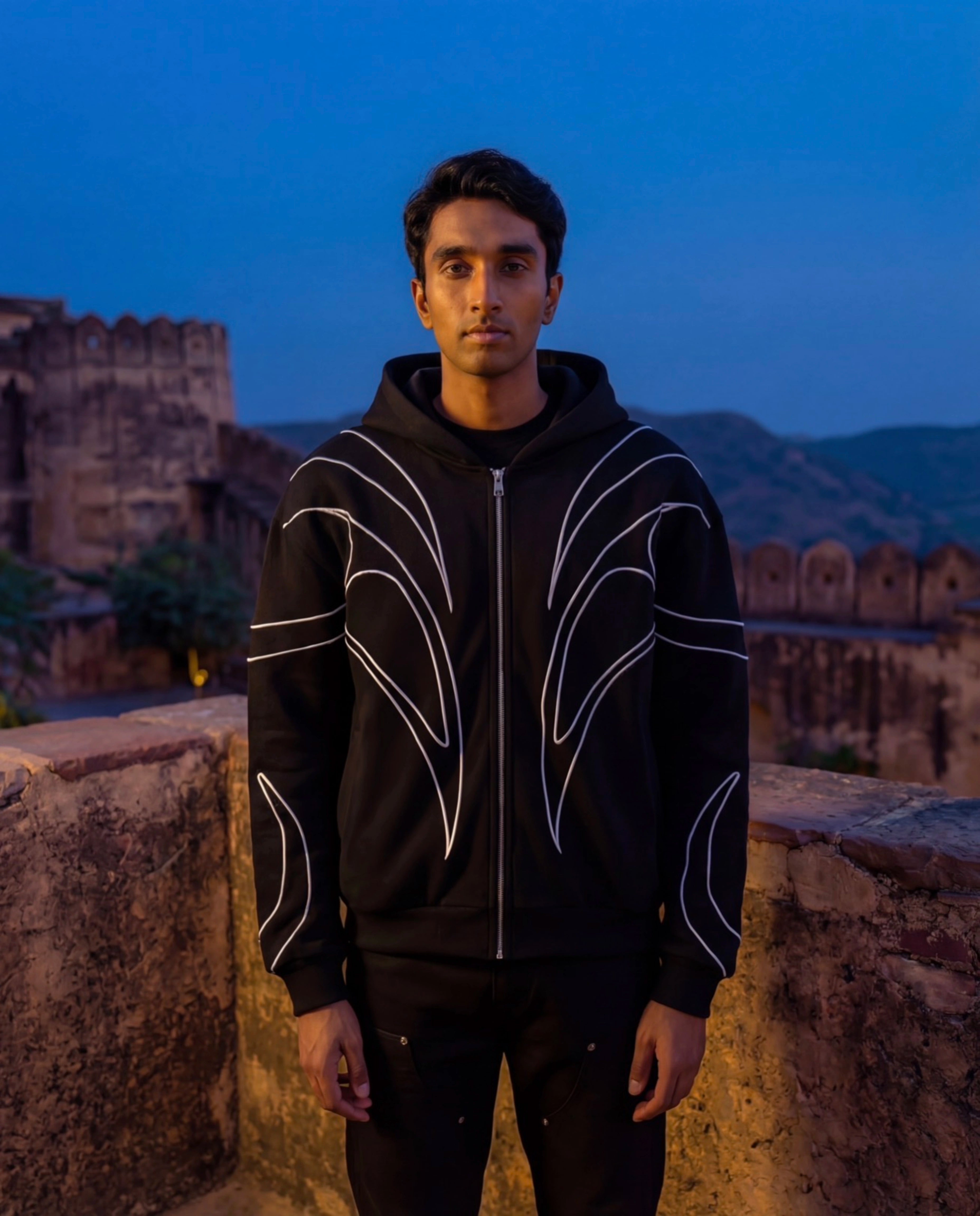 Gallery Zip Up Hoodie