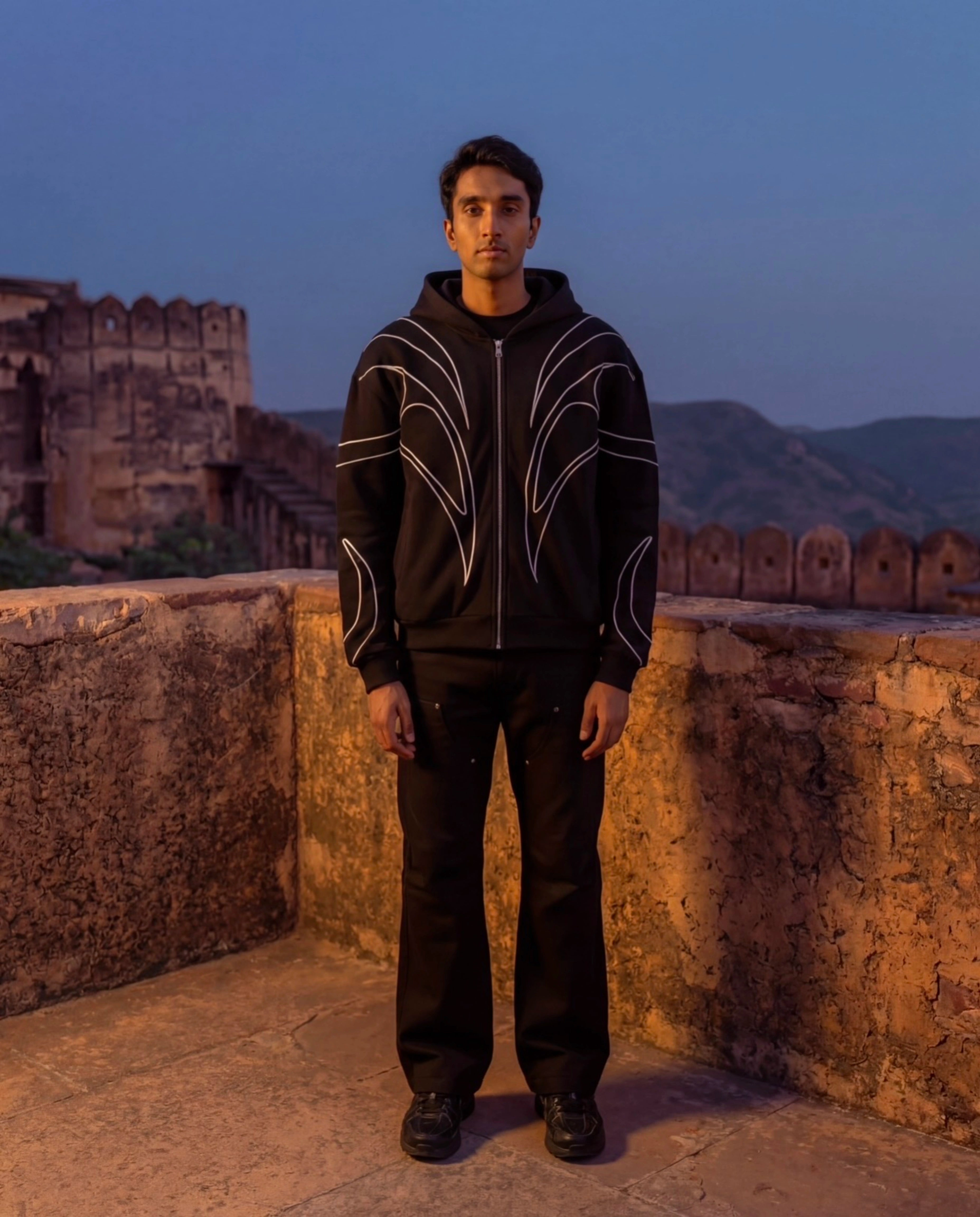 Gallery Zip Up Hoodie