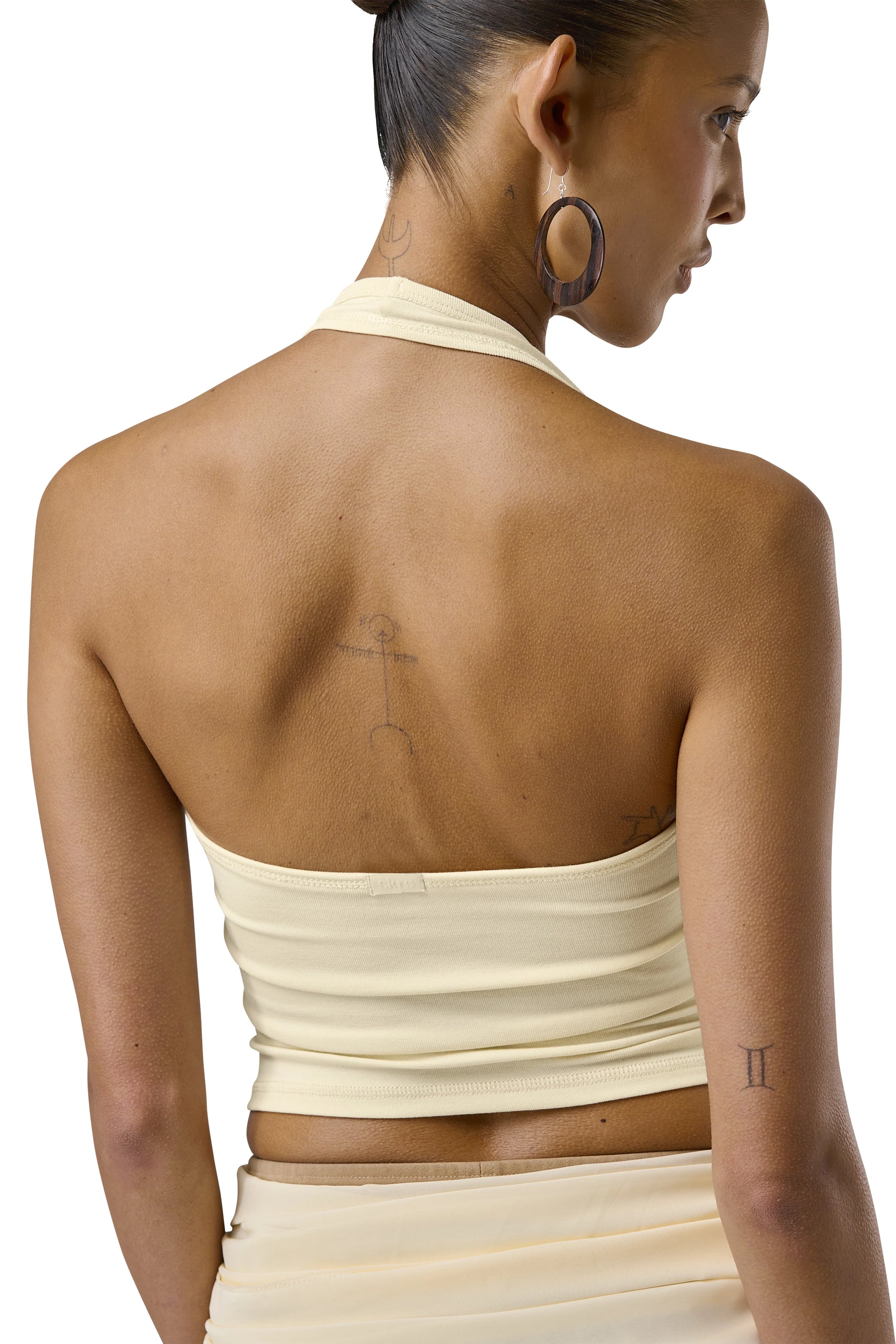 Women In Halter Top