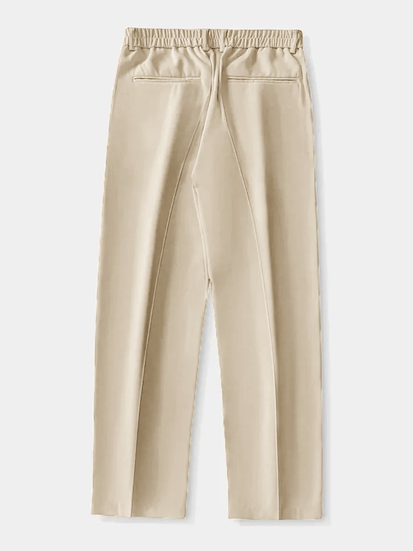  Beige Tek Air loose fit pants 