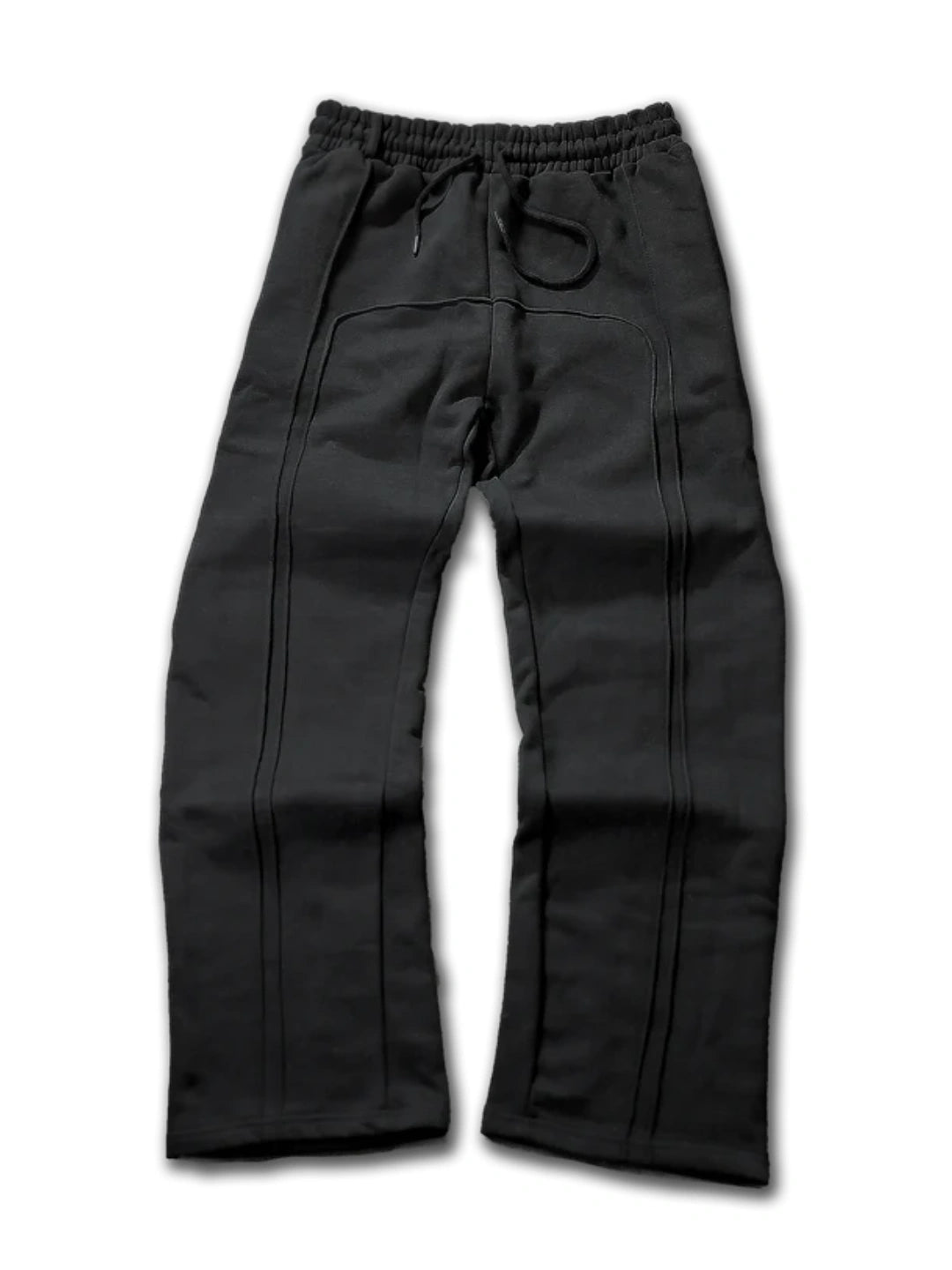 Black pants on a white background