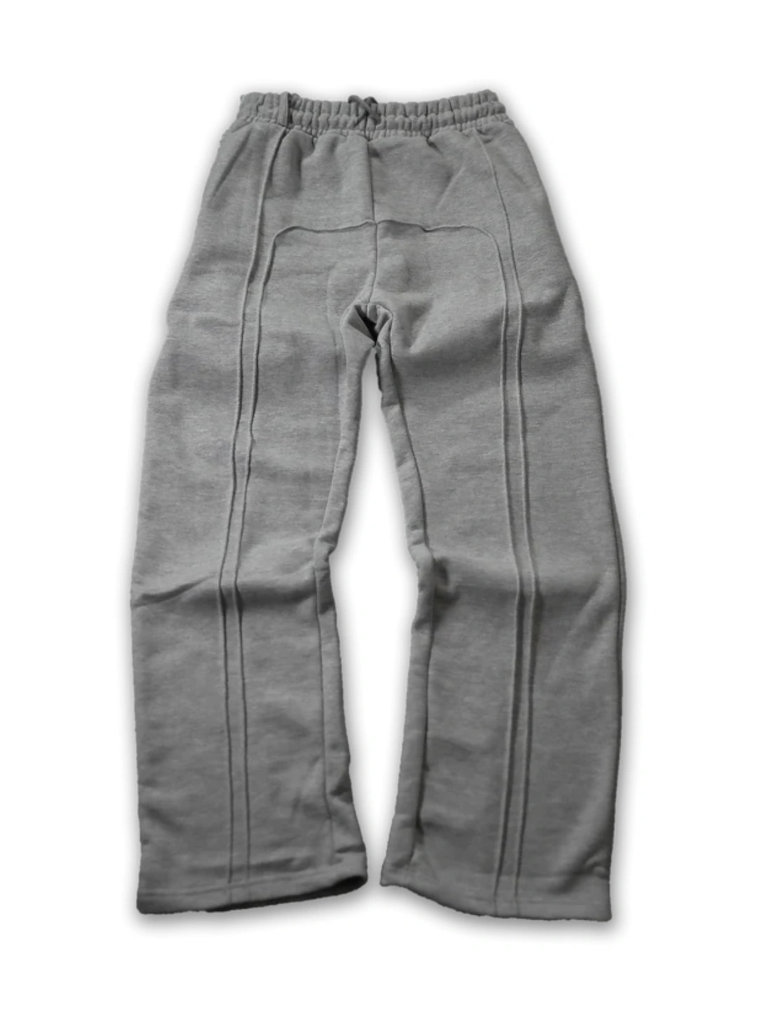 Grey sweatpants on a white background