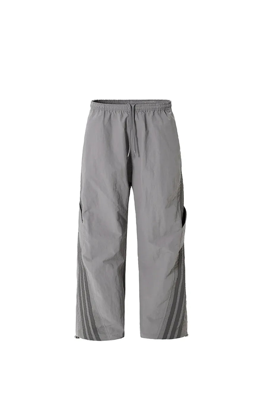 Grey pants on a white background