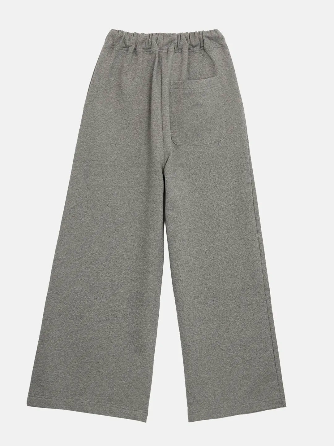 Grey sweatpants on a white background