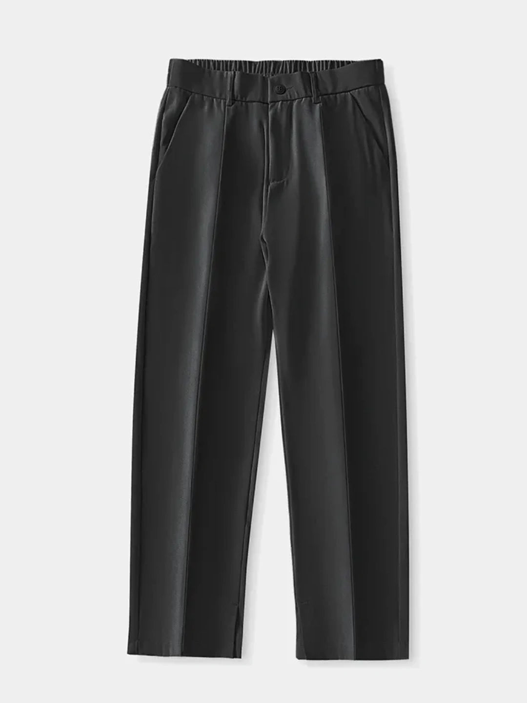 Black pants on a white background