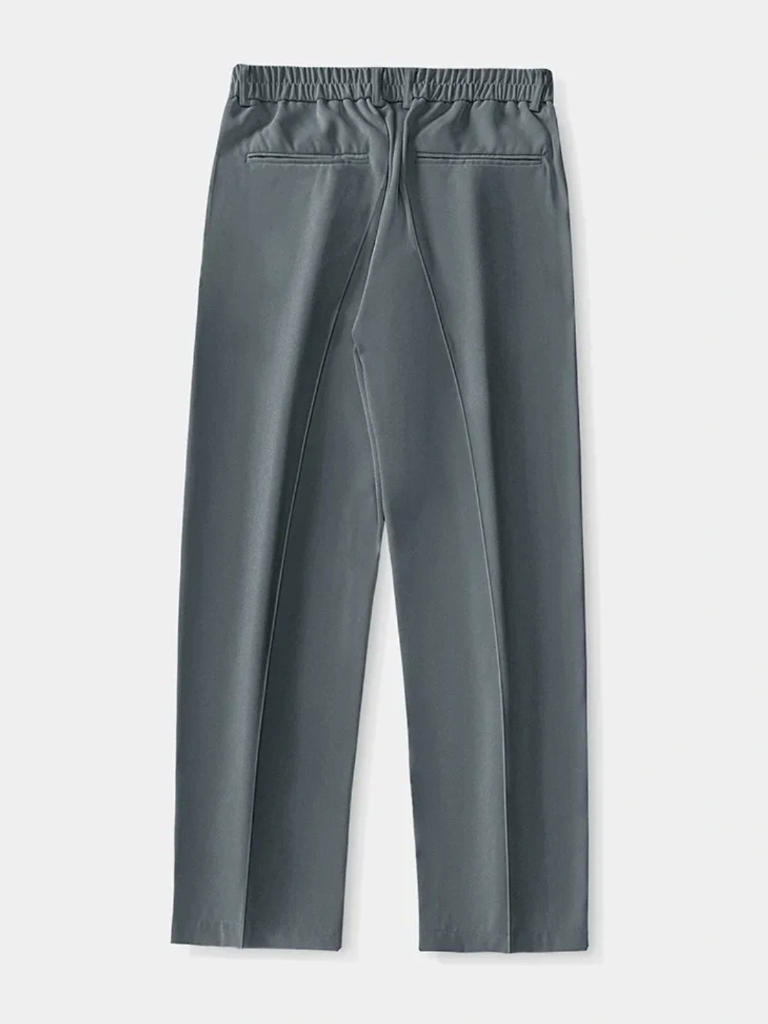 Grey pants on a white background