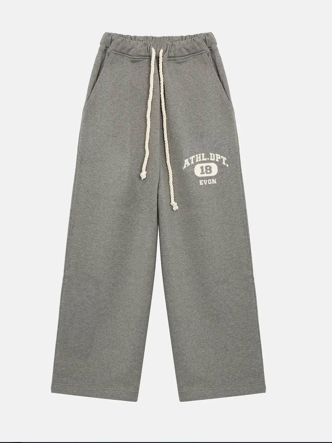 Grey sweatpant on a white background